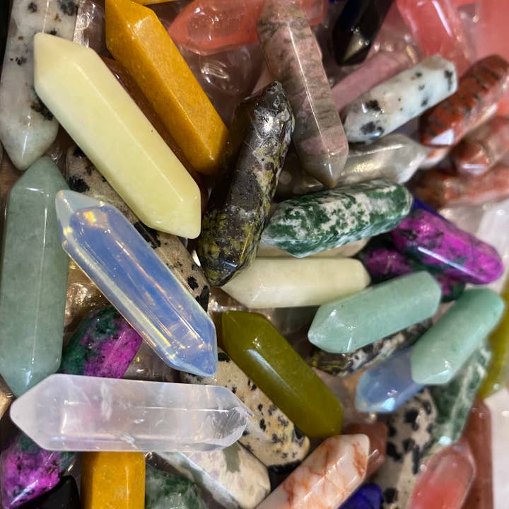 Wax Apothecary - Wholesale Spiritual Stone/Crystal - Assortment of Crystal & Gemstone Points : Double Terminated