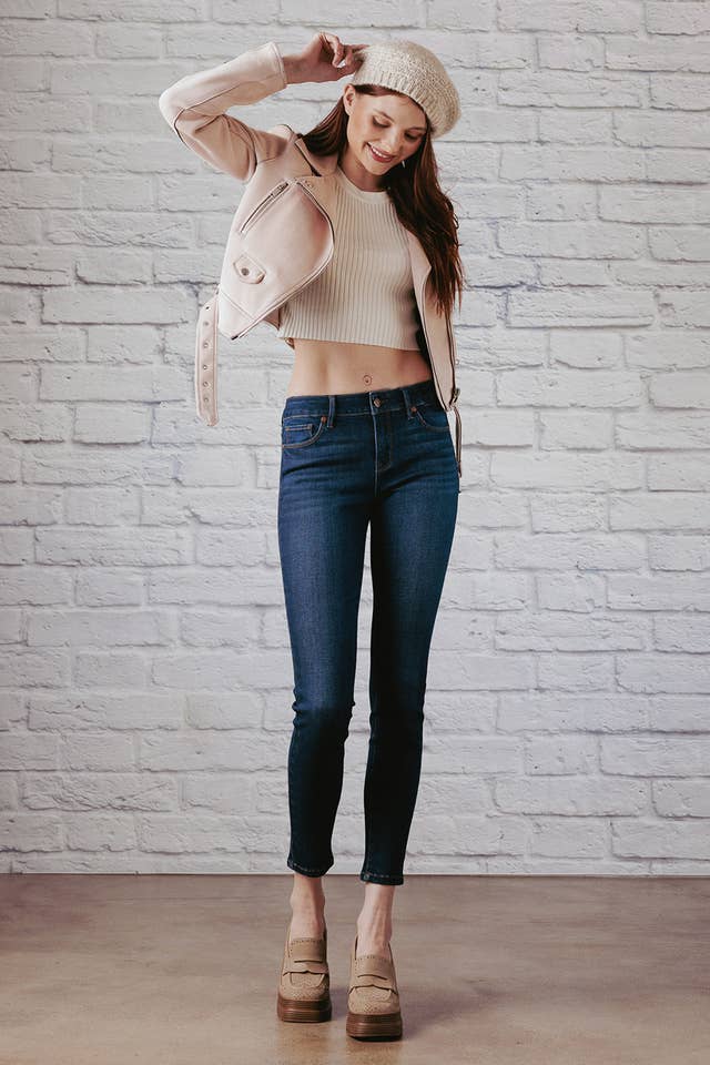 ENJEAN - Wholesale Jeans - Women's - PRE PACK Skinny Jeans With Stitchless Waist Band EP3540