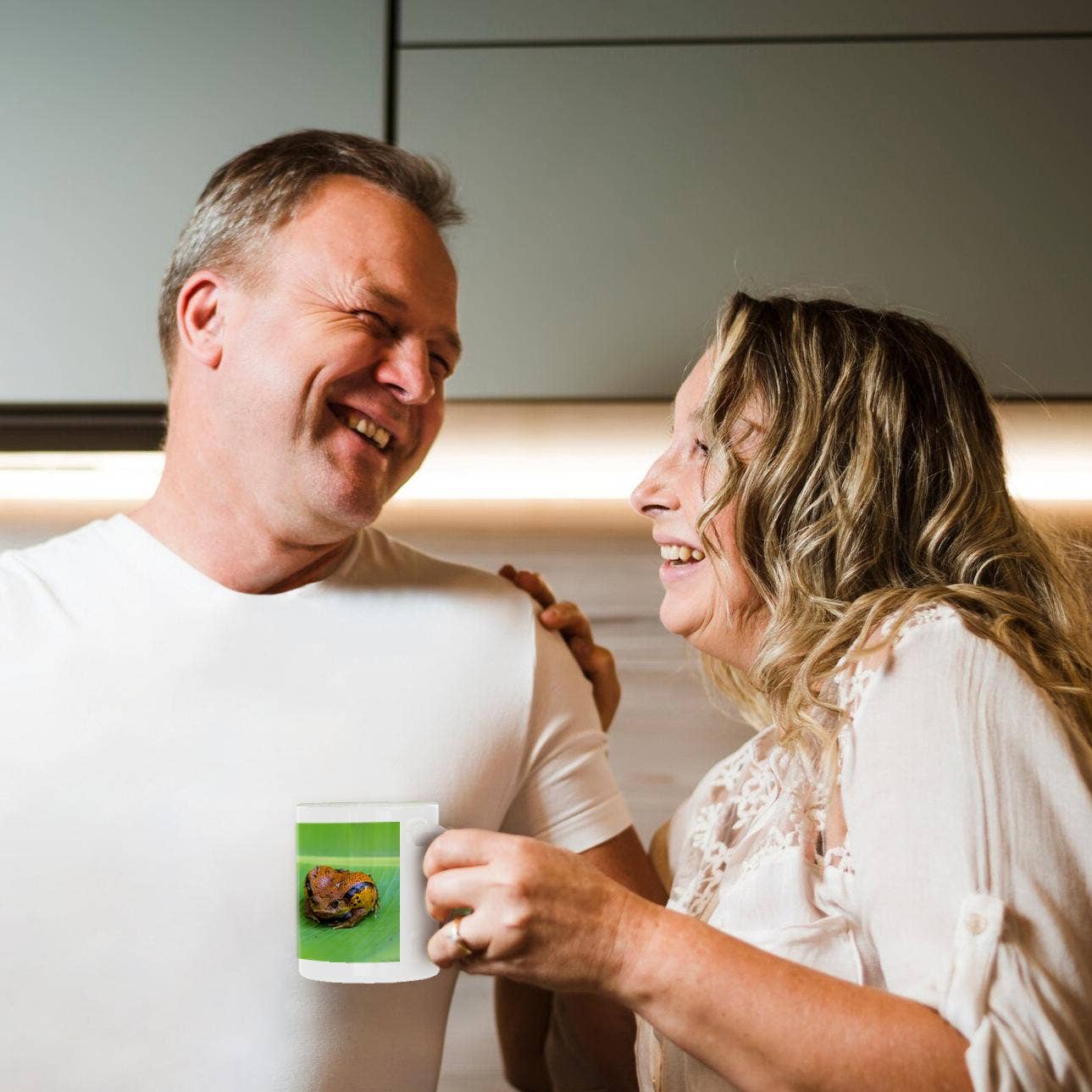 3dRose – Großhandel Kaffeebecher – 3dRose, Madagaskar, Peyrieras Reptilienfarm. Madagaskar-Tomatenfrosch., Tasse10