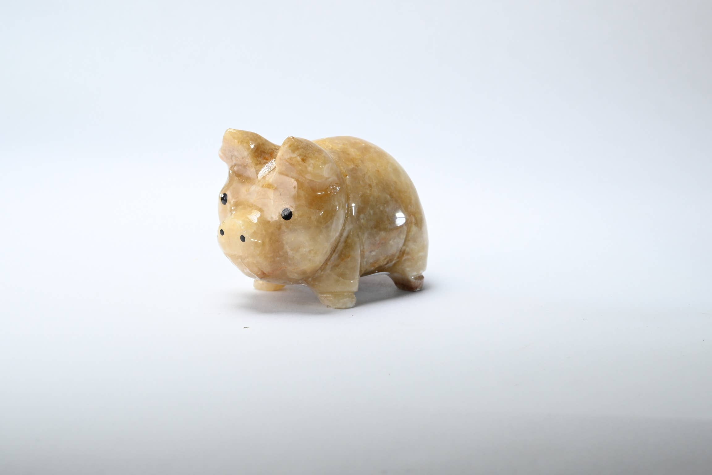 SS handcrafted Art - Wholesale Decorative Figurine - Marble Pig 1"1