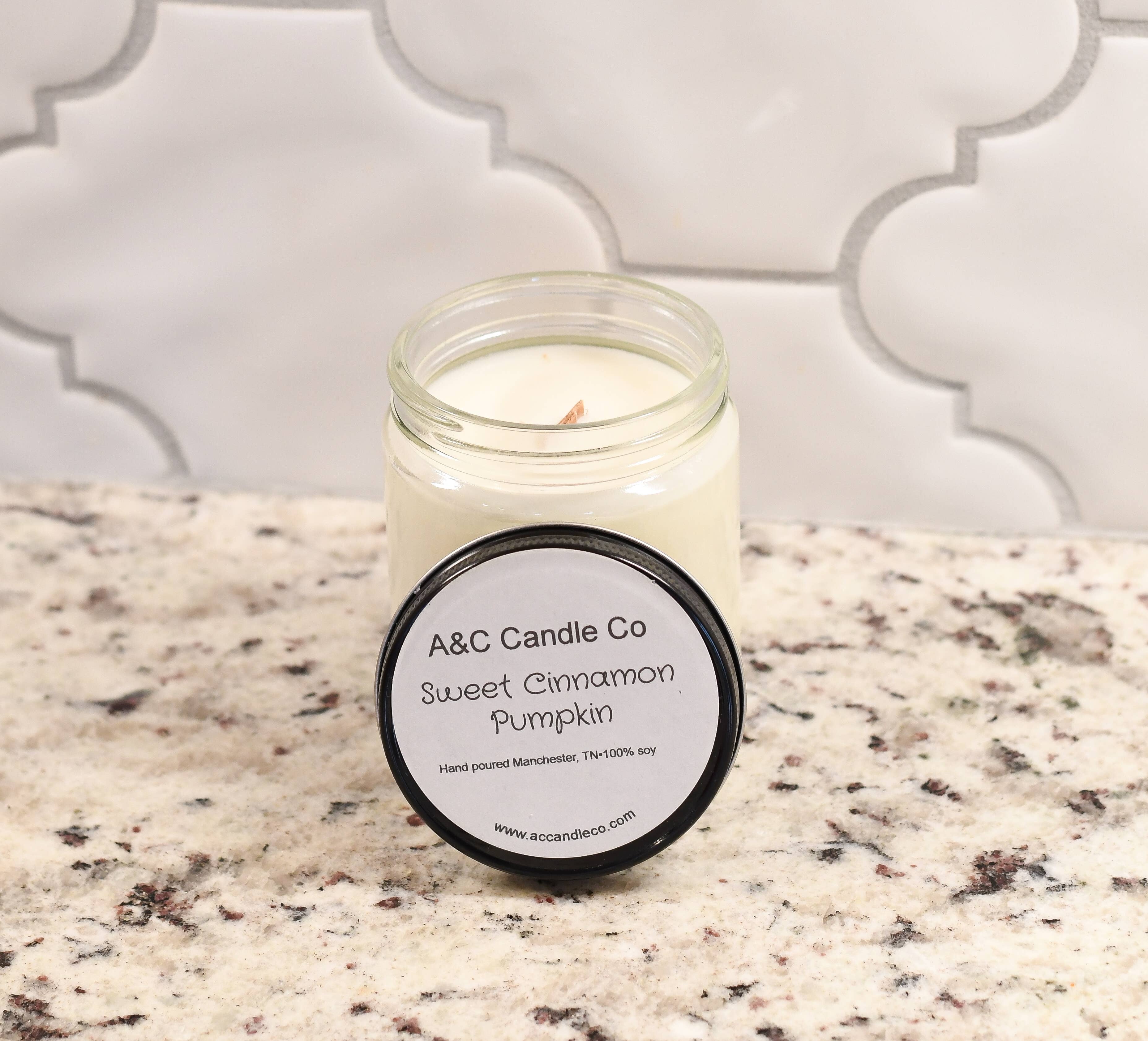 A&C Candle Co - Vente Bougie en bocal - Bougie en pot de 9 oz1