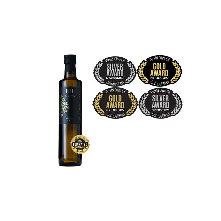 TRE Olive - Wholesale Olive Oil - TRE Olive Select- Extra Virgin Olive Oil 500 ml Bottle