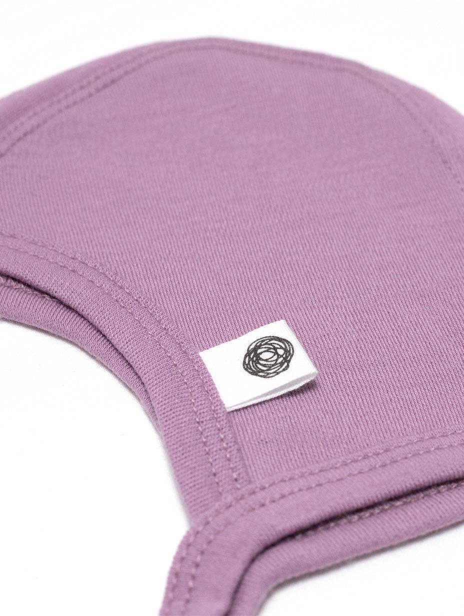 Lille Barn – Großhandel Neugeborenen-Mütze – Baby – Babymütze mit Schleife – Merinowolle - Lavender Mist1