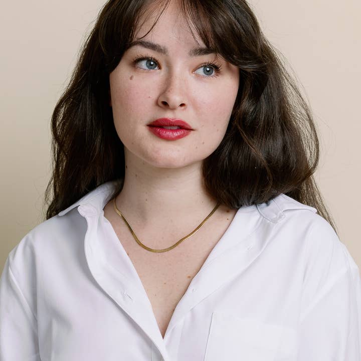 Gold Monroe Necklace for wholesale on Faire2