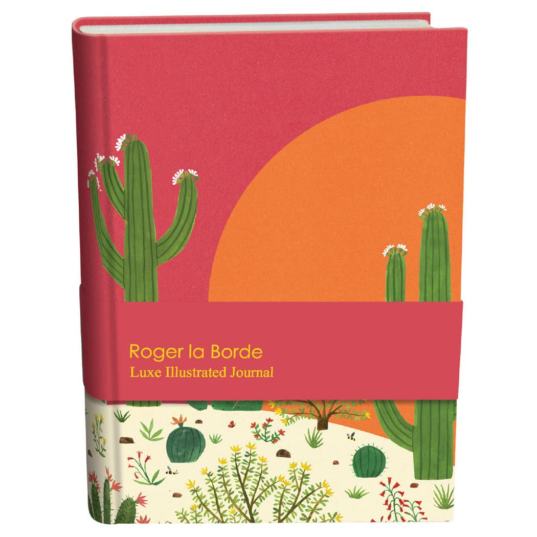 Roger La Borde - Wholesale Journal/Diary - Cactus Grove Illustrated Journal  - AS 0784