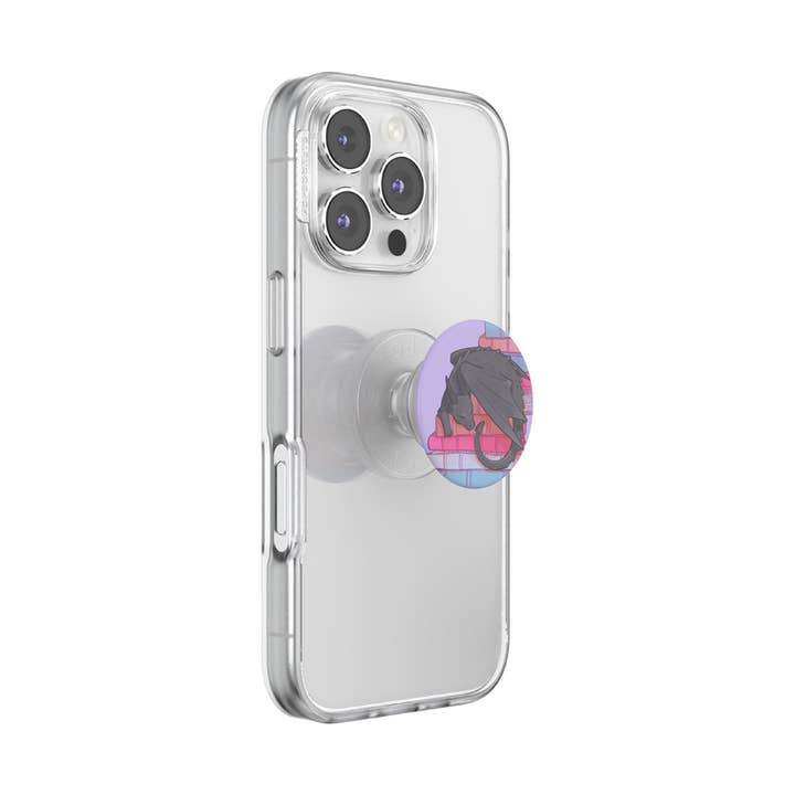 PopSockets - Wholesale Phone Grip - PopSockets Plant Curled Up With A Good Book Clear4