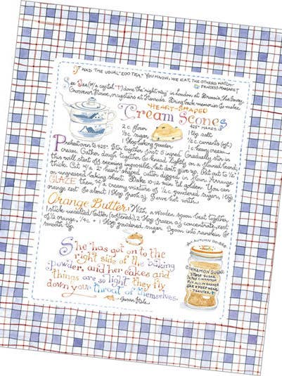 ”Cream Scones” Skriv ut för wholesale av Susan Branch Studios