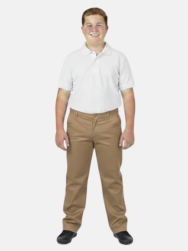 Pantaloni Husky School Uniform per bambini: resistenti e confortevoli per la vendita all'ingrosso da parte di Lime Tree Clothing Inc.