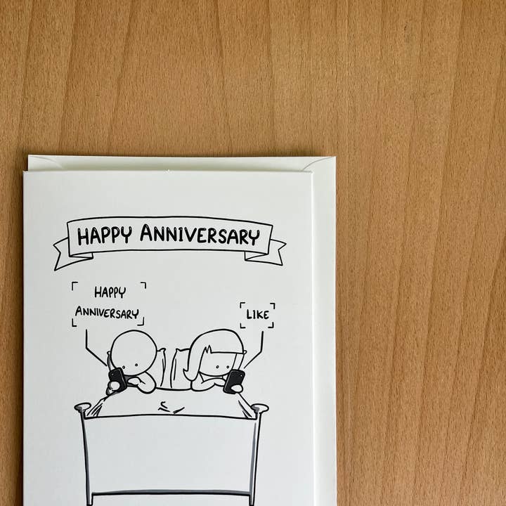 Biglietto di anniversario per la vendita all'ingrosso da parte di Rob Stears Illustration