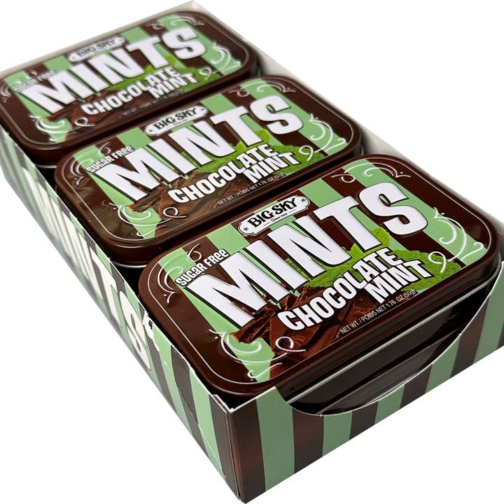 Big Sky Brands Inc. - Vendita all'ingrosso Mentine - Big Sky Mints - Menta al cioccolato - 144 ct2