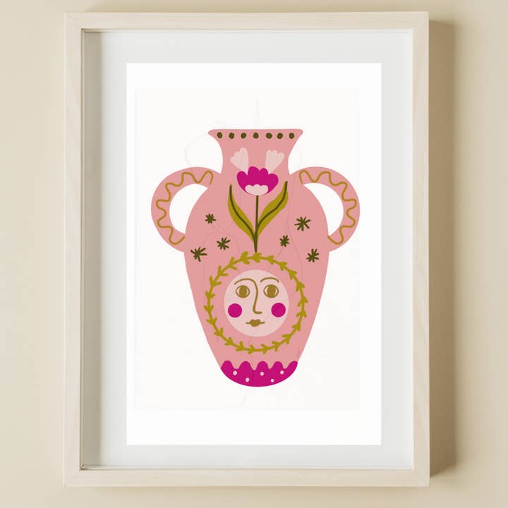 Hannah Via Art - Wholesale Art Print - Spring Vase Print