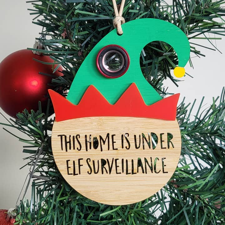 Elf Surveillance Christmas Decoration for wholesale by Little Birdy Finds
