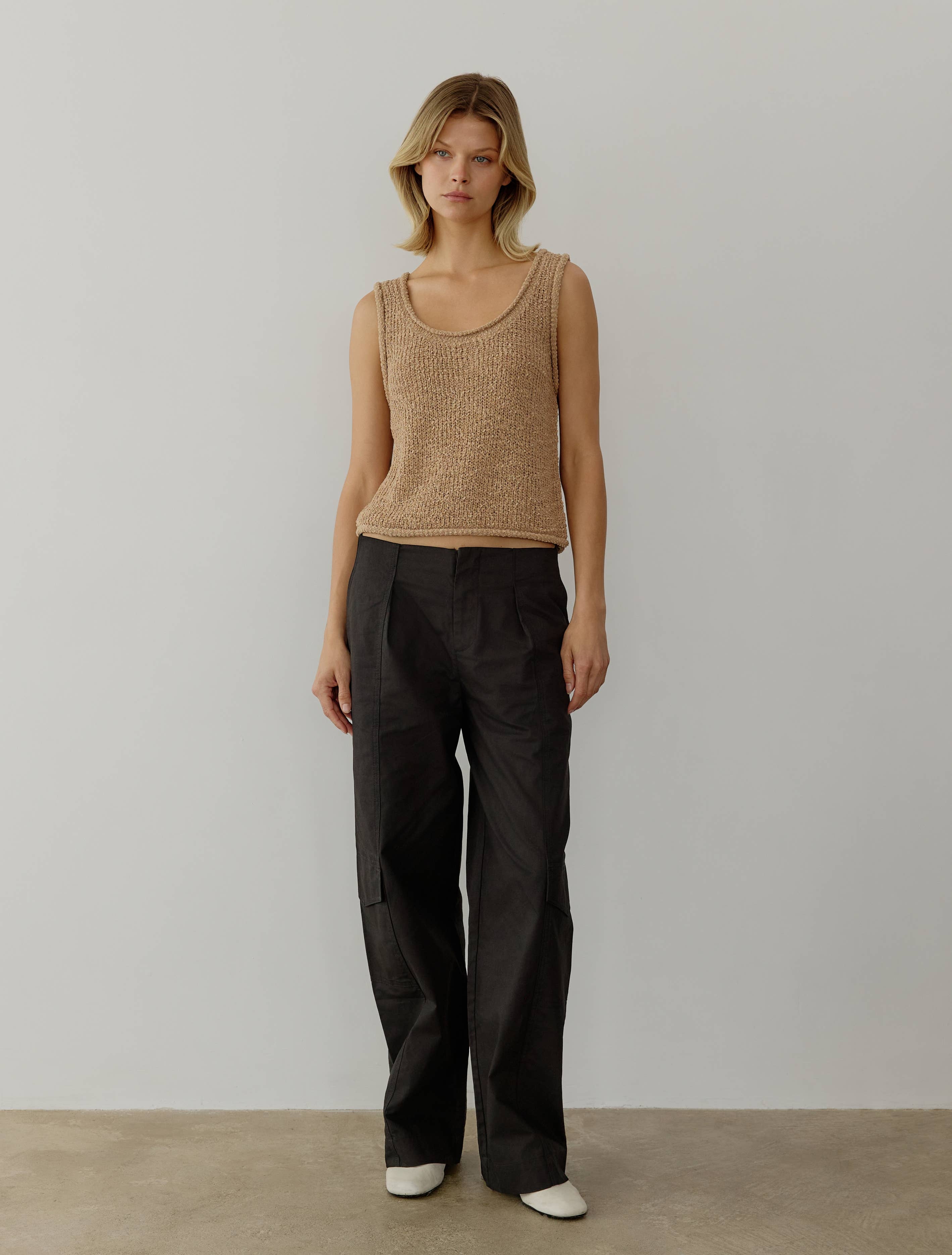 MOD REF - Wholesale Pants - Women's - The Hansen Pants | Wide Leg Utility Pants0