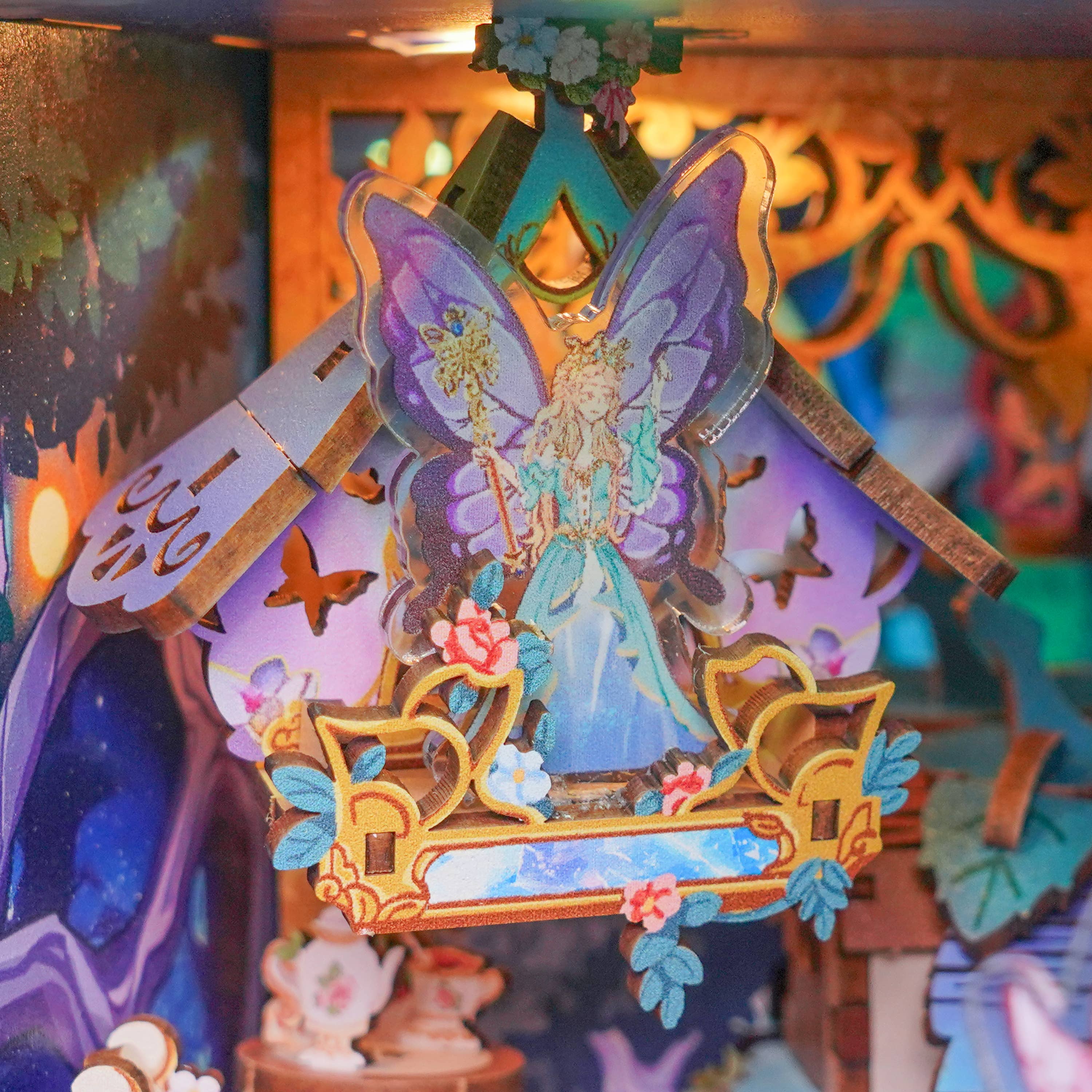 Hands Craft - Vente Puzzle – enfant - Kit de Coin de Livre DIY : Le Songe d'une nuit d'été avec Couverture Anti-poussière4