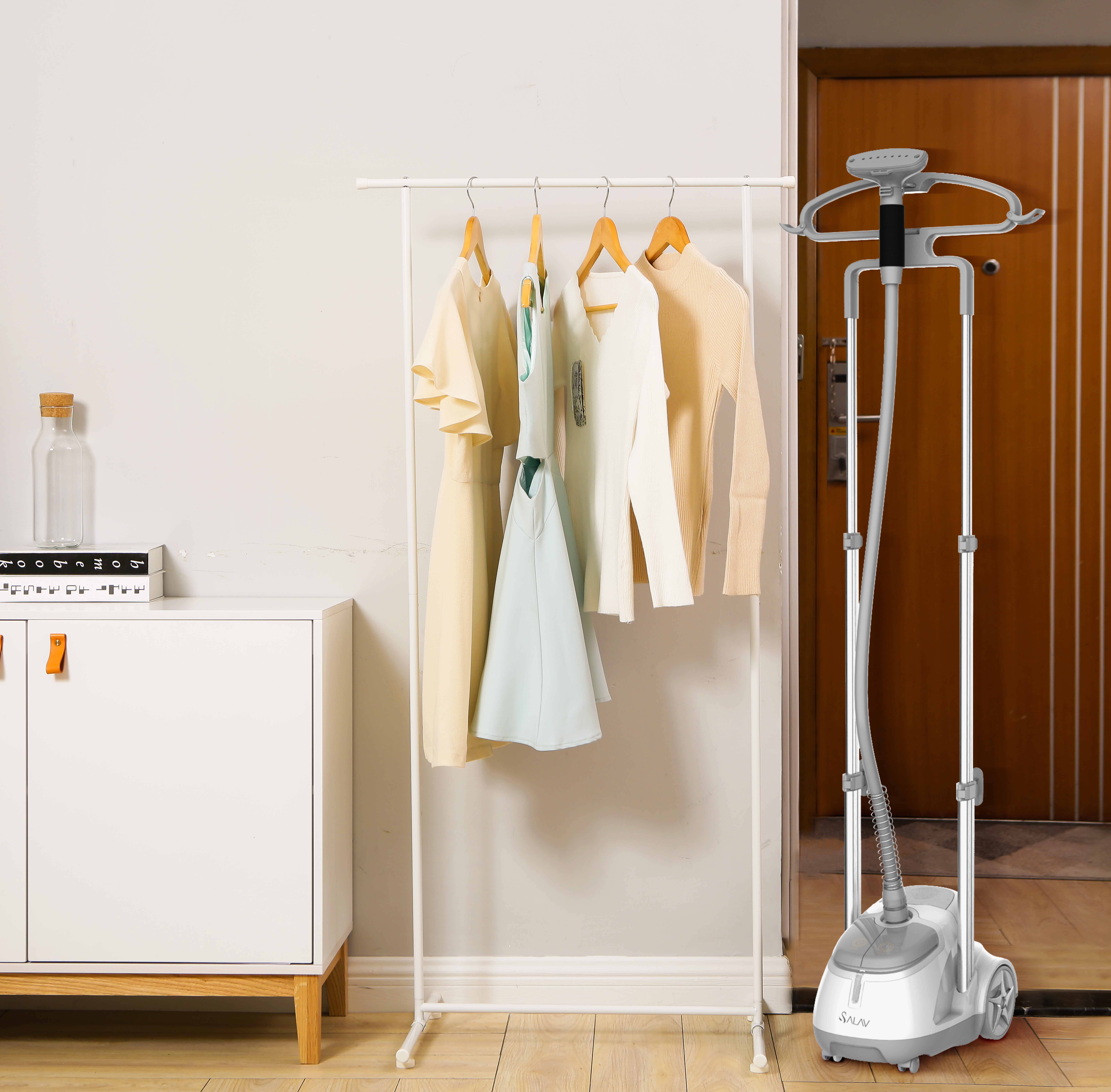 Salav-True & Tidy – Engroshandel Damper – Professionel tøjdamper med dobbelt bar m/bonus 3 stk afkalkningsmiddel8