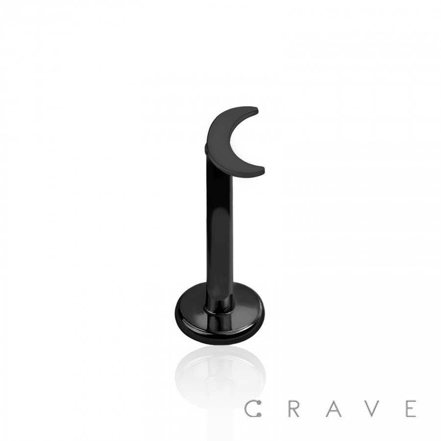 CRAVE – Großhandel Ohrstecker – MONDSPITZE MIT INNENGEWINDE 316L SS LABRET2