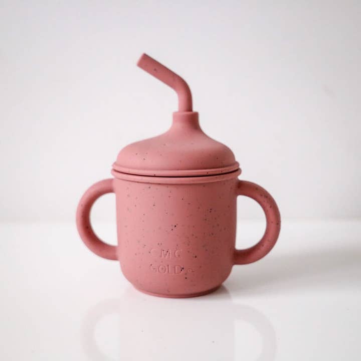 Silicone Sippy Cup With Straw for wholesale by CMC Gold
