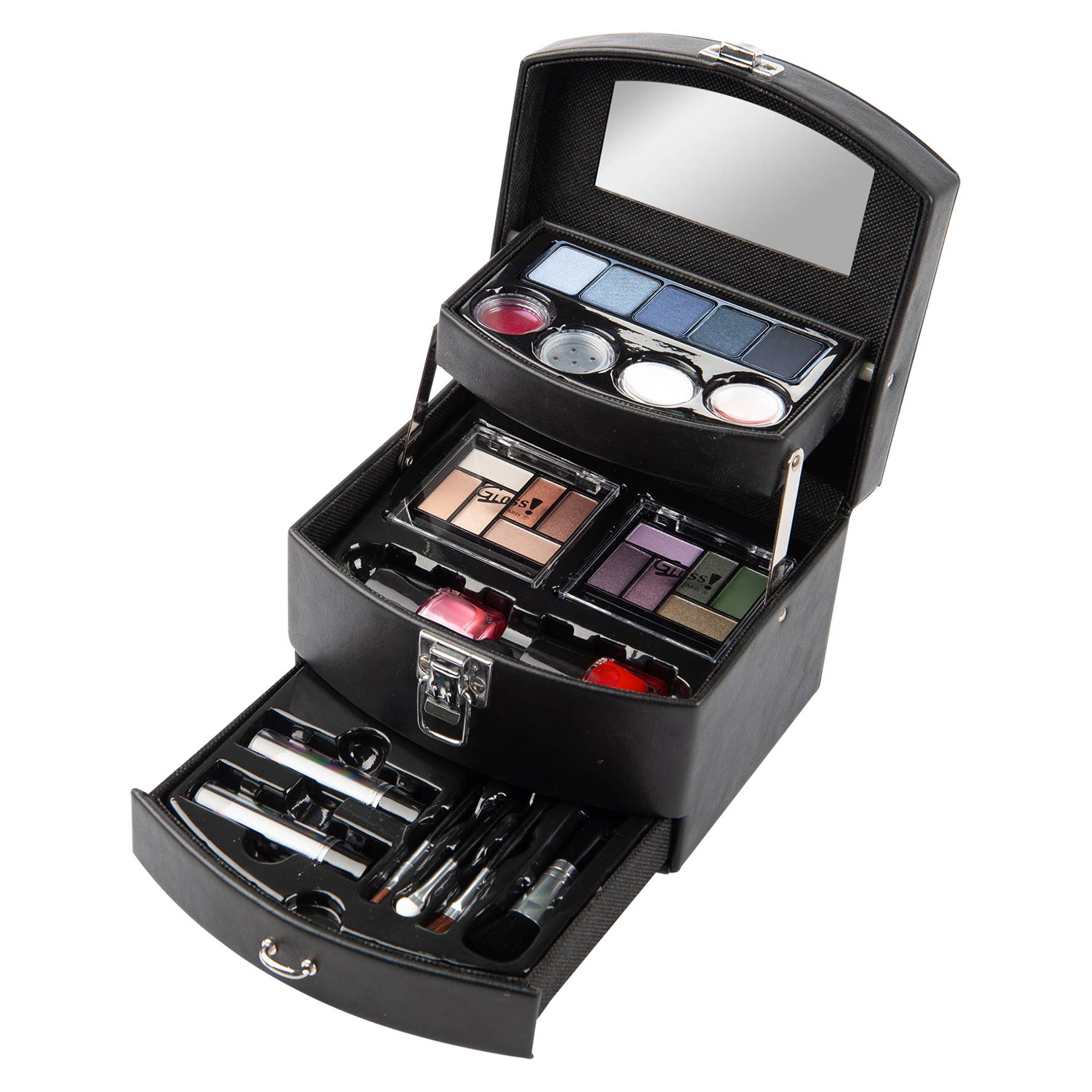 UBM - Wholesale Makeup Kit - Gloss! Fashion Model 32 Piece Makeup Case1