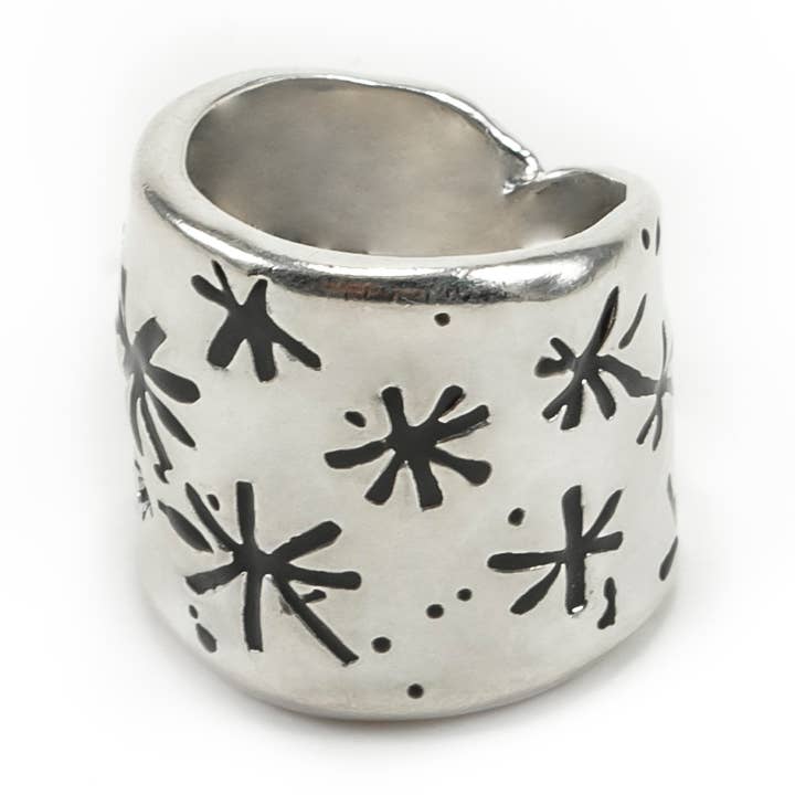 Zilveren sneeuwvlok voor wholesale door Rebecca Nadler Designs