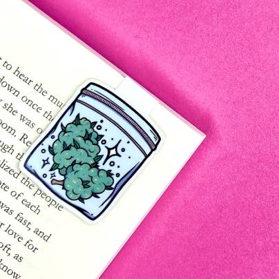 Baggies - 420 - Weed - Stoner - Pothead -Magnetic Bookmark for wholesale by Wild & Wicked Designs