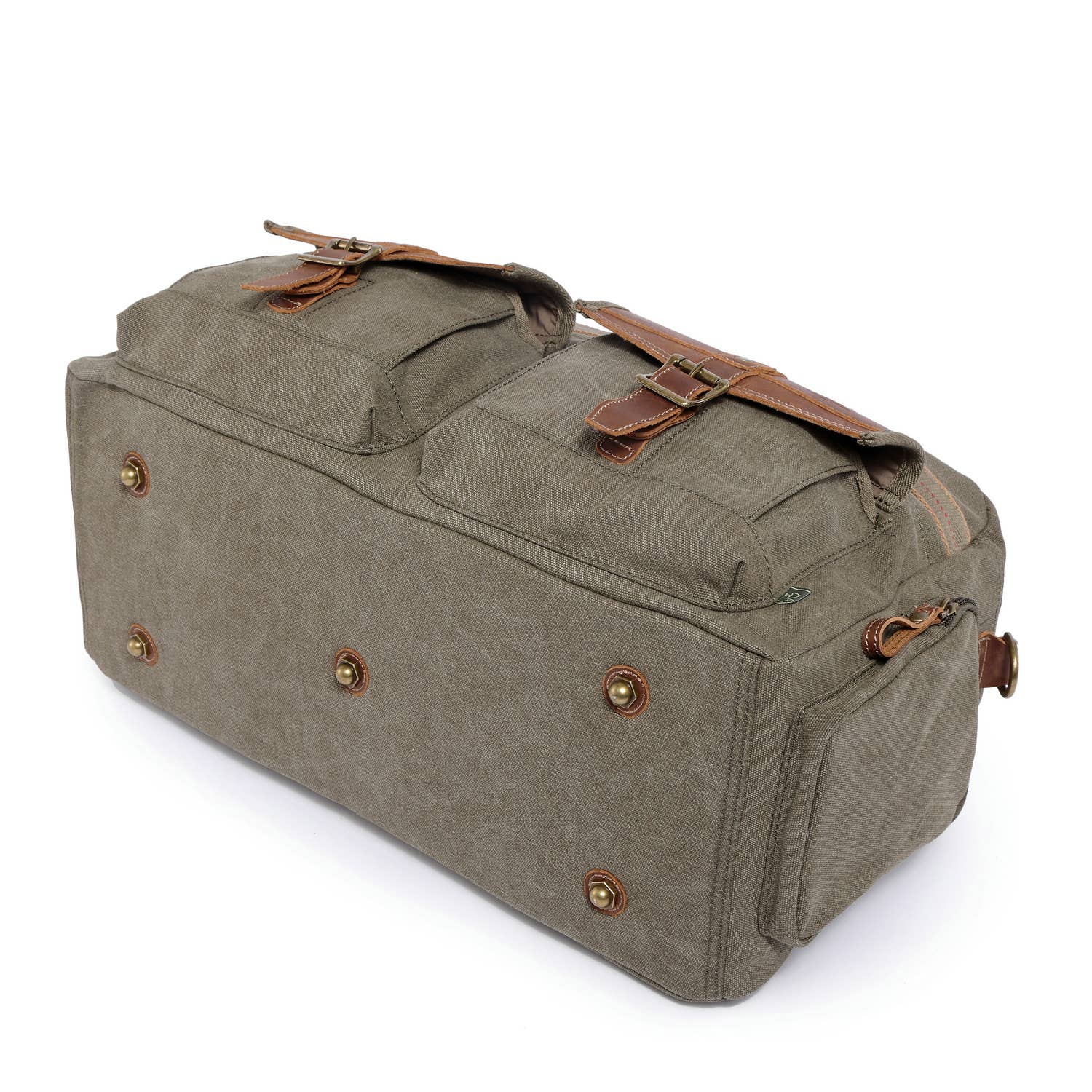 TSD Brand - Wholesale Weekender Bag - Unisex - Turtle Ridge Canvas Duffle Bag57