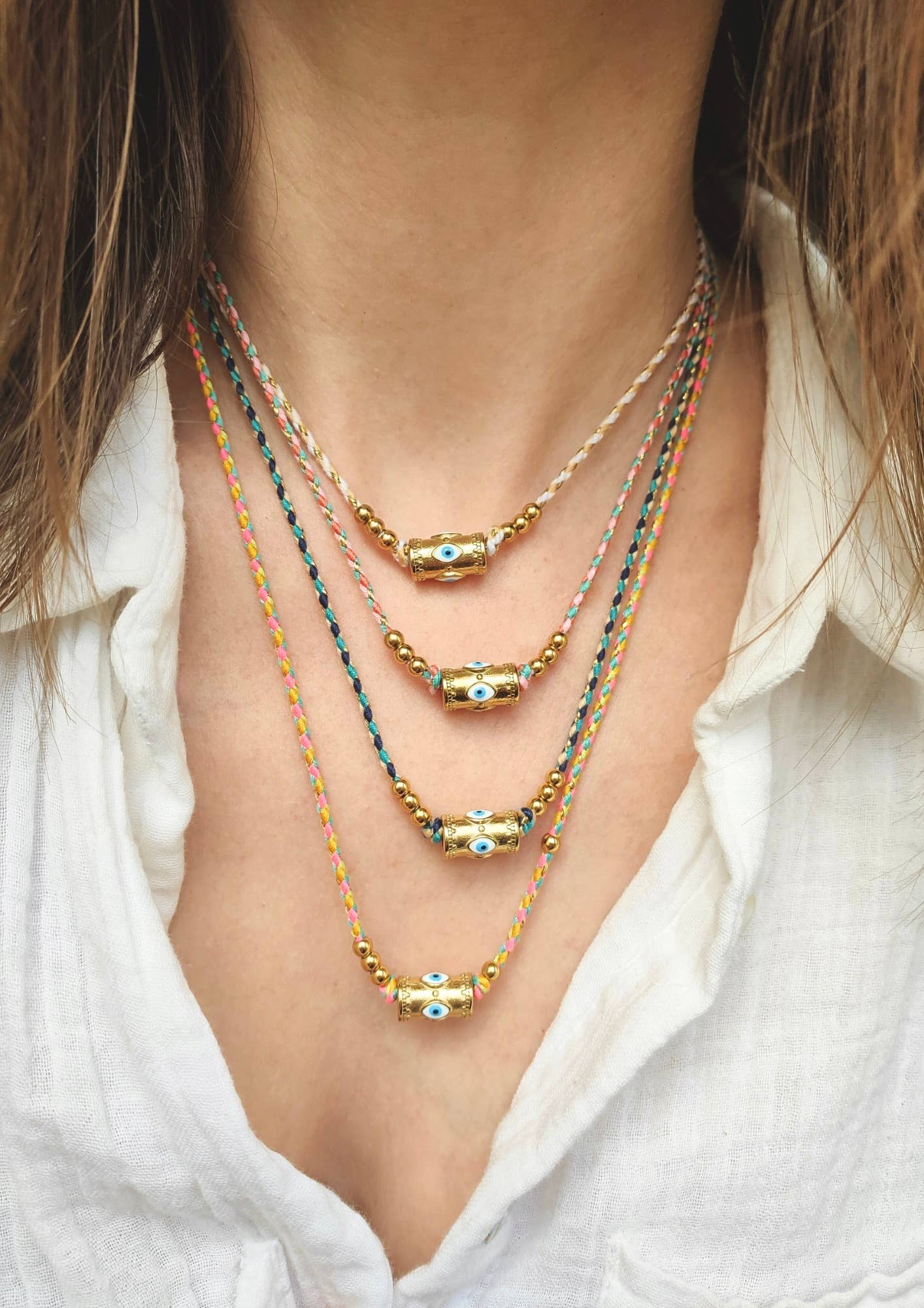 L'Atelier d'Artémis - Wholesale Halskettinghanger - INDI twee-in-één sieraad – omvormbare ketting & armband39