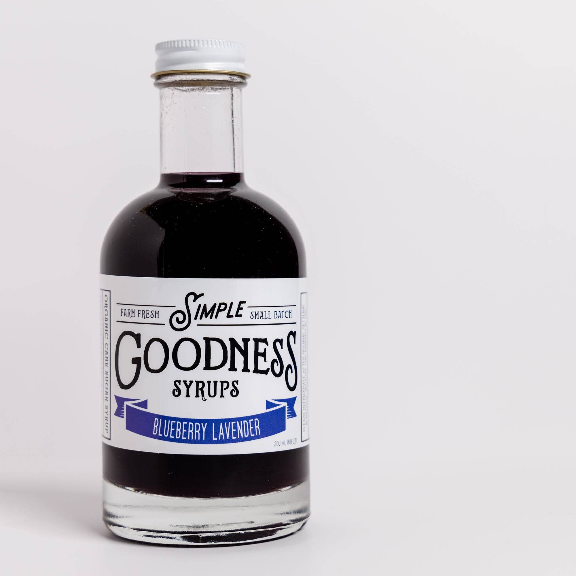 Simple Goodness Sisters – wholesale Cocktailmix/-sockerlag – Blåbärs lavendelsirap3