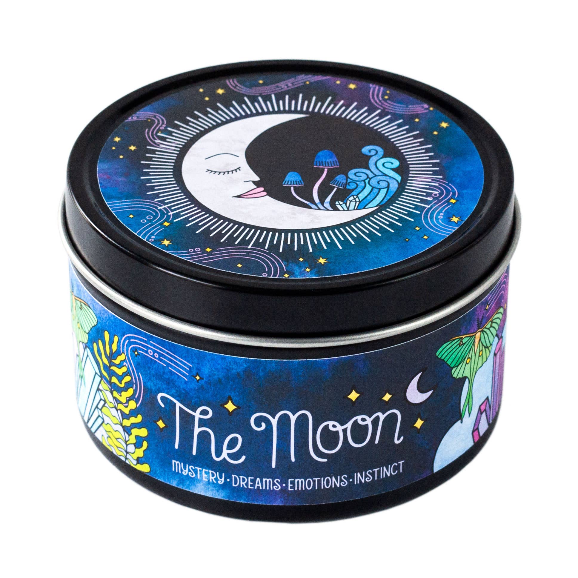 Rachel Beyer - Wholesale Travel Candles - The Moon Aromatherapy Soy Candle - Cypress Lemon9