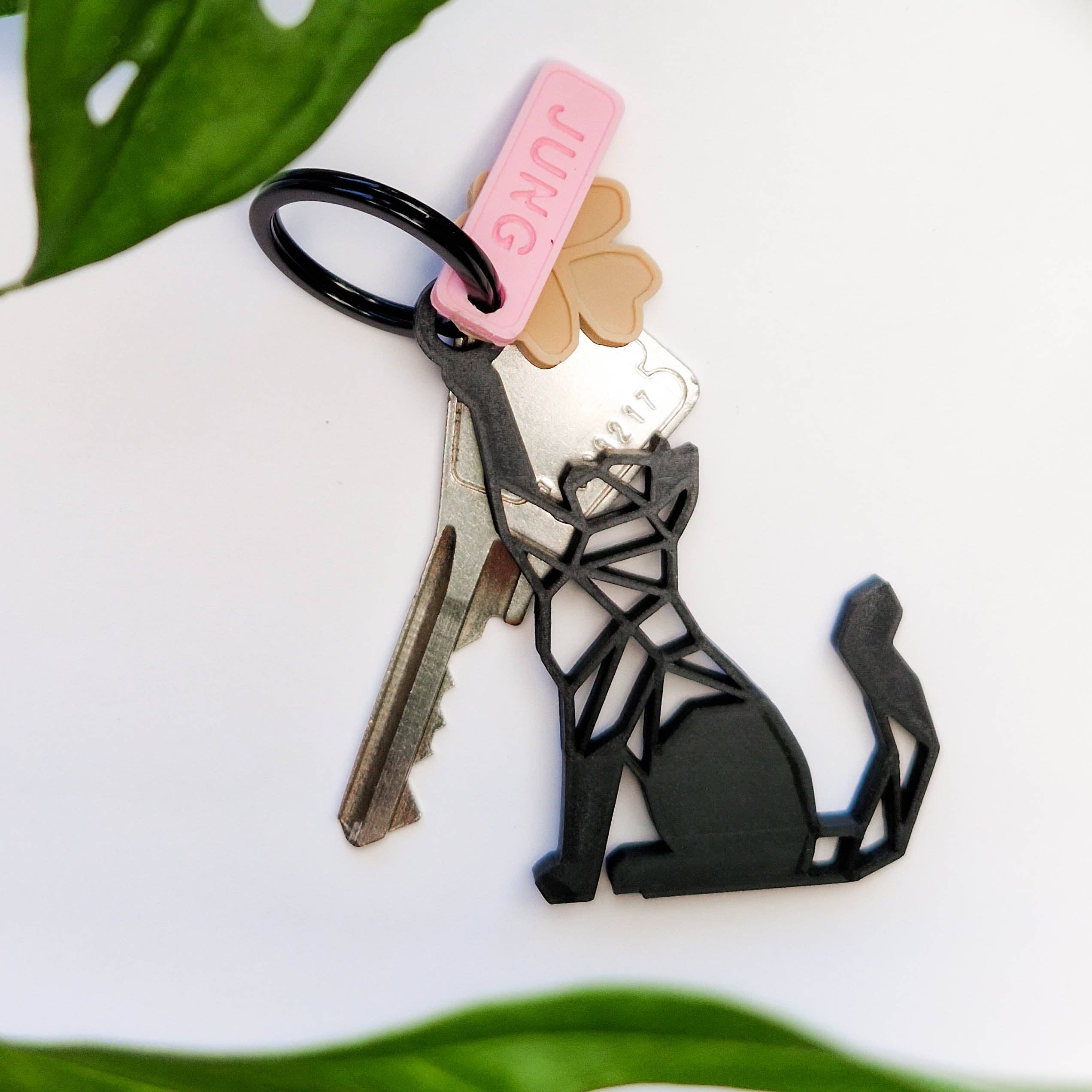 JUNG - Wholesale Keychain - Unisex - Customizable cat keychain2