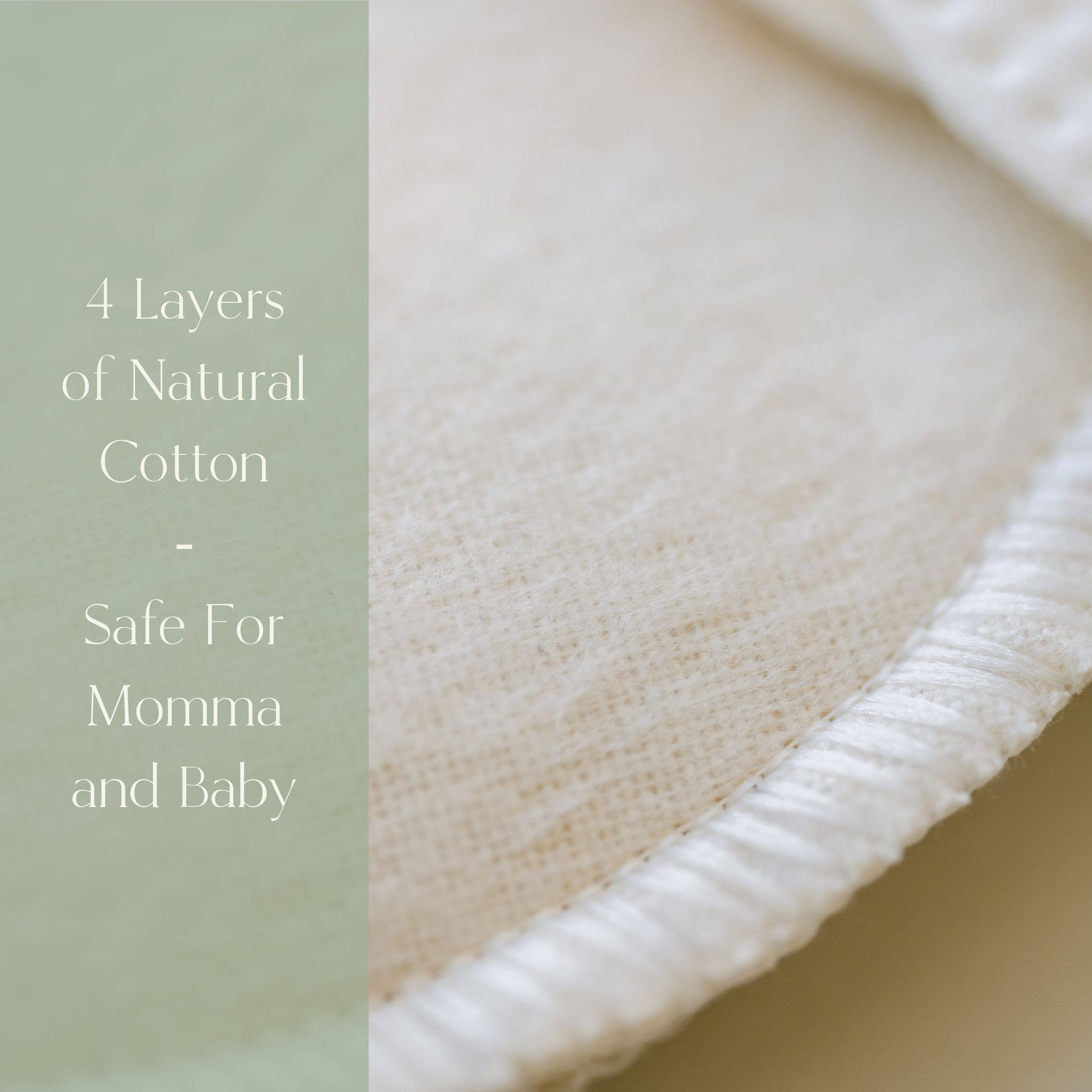 NuAngel - Wholesale Nursing Pillow/Pad - Maternity - NuAngel 100% Natural Cotton Washable Nursing Pads, 4 ct.6