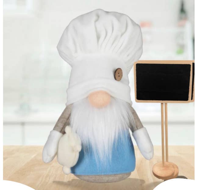 AlexisandGreenberg - Wholesale Christmas Decoration - A&G Jumbo Chef Gnome Elf & Sign Home Decor ornament gift3