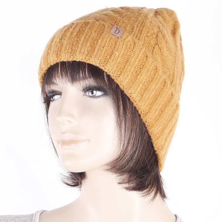 3AM BY H&D ACCESSORIES - Wholesale Beanie - Women's - Thick Knit Winter Beanie7