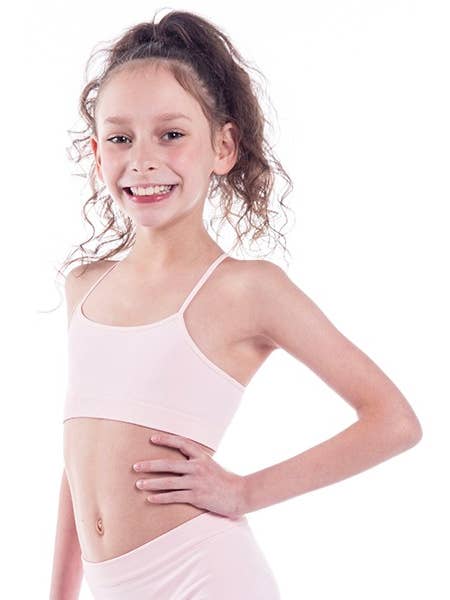 KurveShop - Wholesale Athletic Top - Kids - KIDS BANDEAU TRAINING BRA CAMI TOP20
