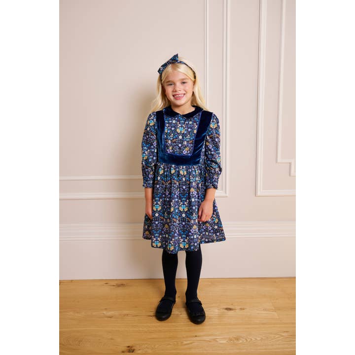 Juliette meisjesjurk gemaakt van Liberty-stof voor wholesale door Diana Louise