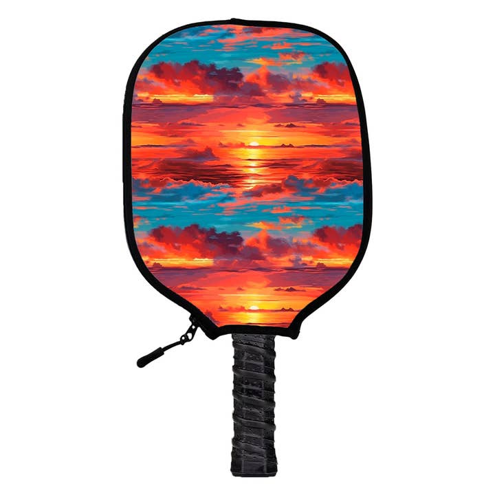 Housse Pastel Sunrise Pickleball pour la vente par PickleBallerz
