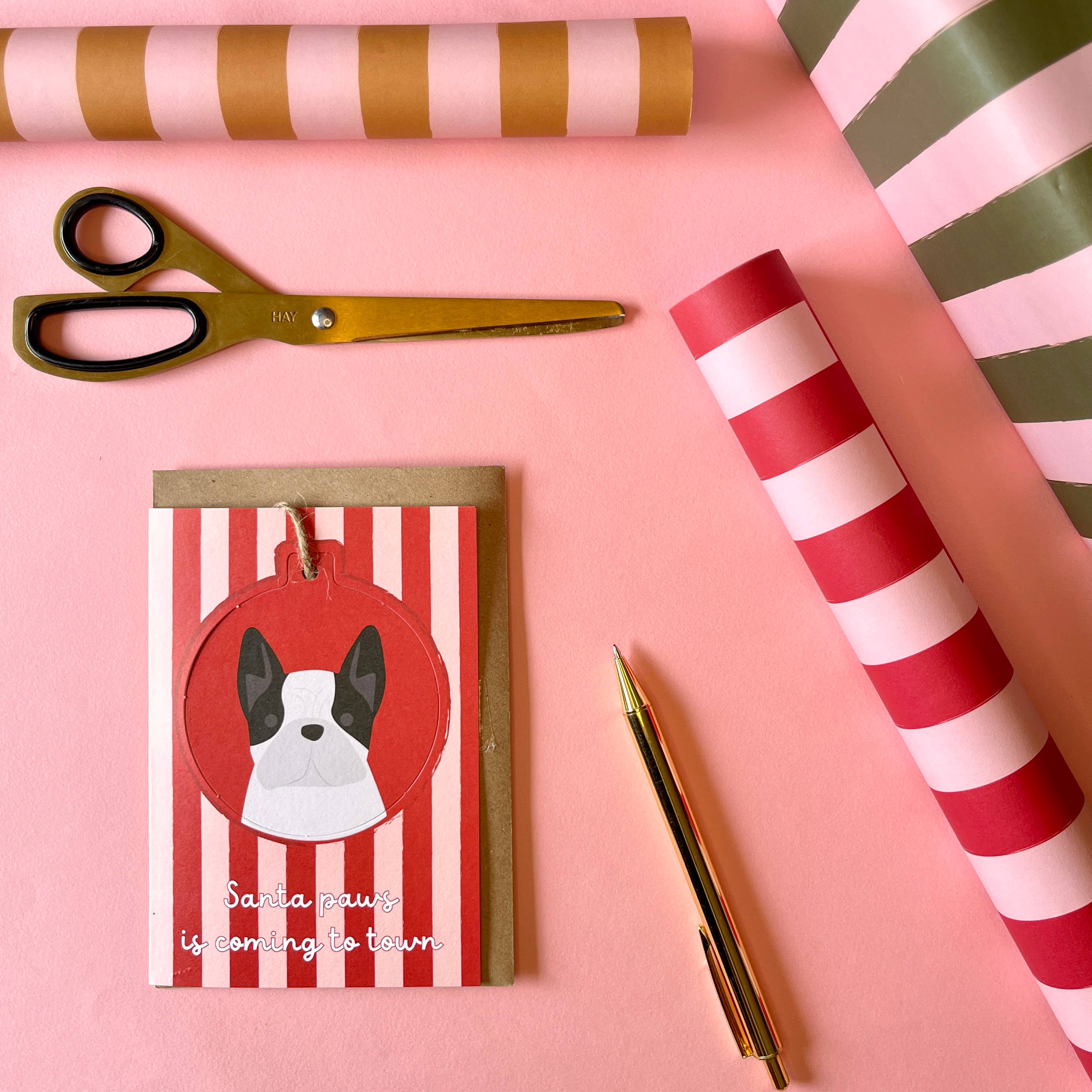 Heather Alstead Design Ltd - Wholesale Christmas card - Dog Breed - Pop Out Christmas Bauble Cards 25