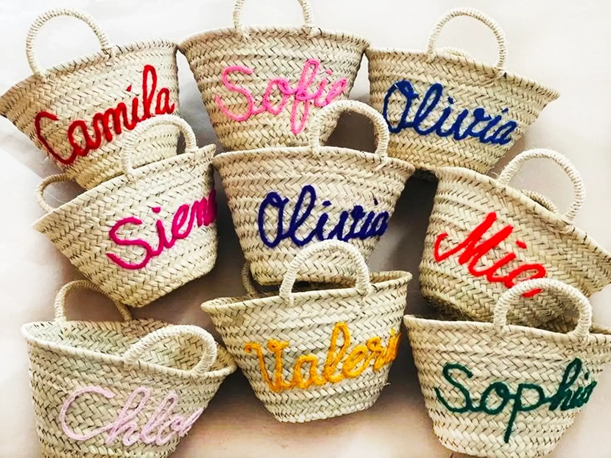High crafty – wholesale Basket – Kids & baby – Kids Custom Straw Basket – Small Handwoven Wicker Bag 5