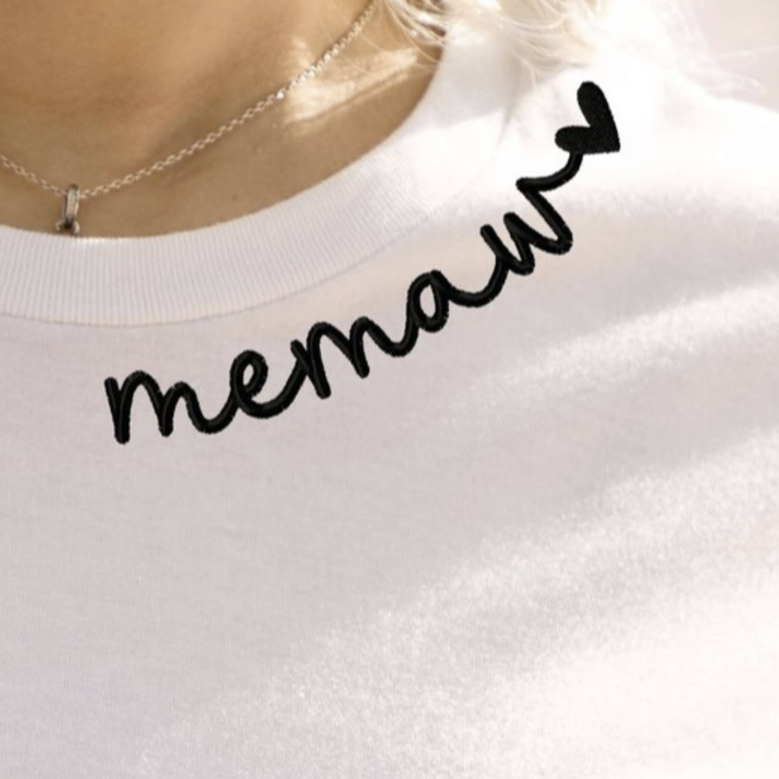 Bash - Vente Sweat-shirt à imprimés – femme - Sweat-shirt unisexe brodé « Mama » avec col rond15