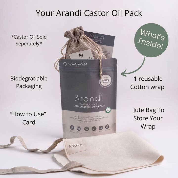 Arandi LLC - Wholesale Cotton Pad - Organic Cotton "Core Connection" Wrap3