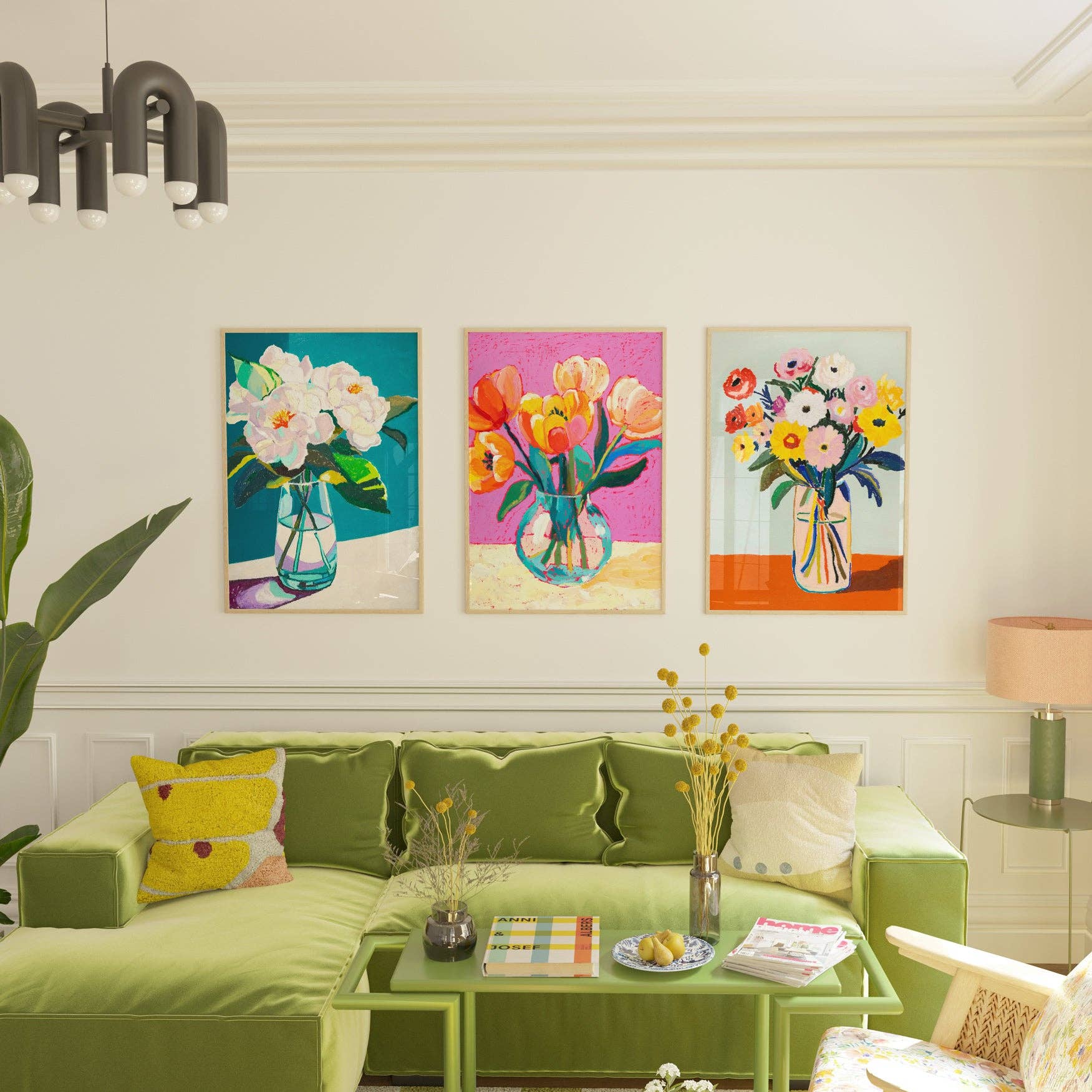 Julia Ockert - Wholesale Art Print - White Peonies Art Print2