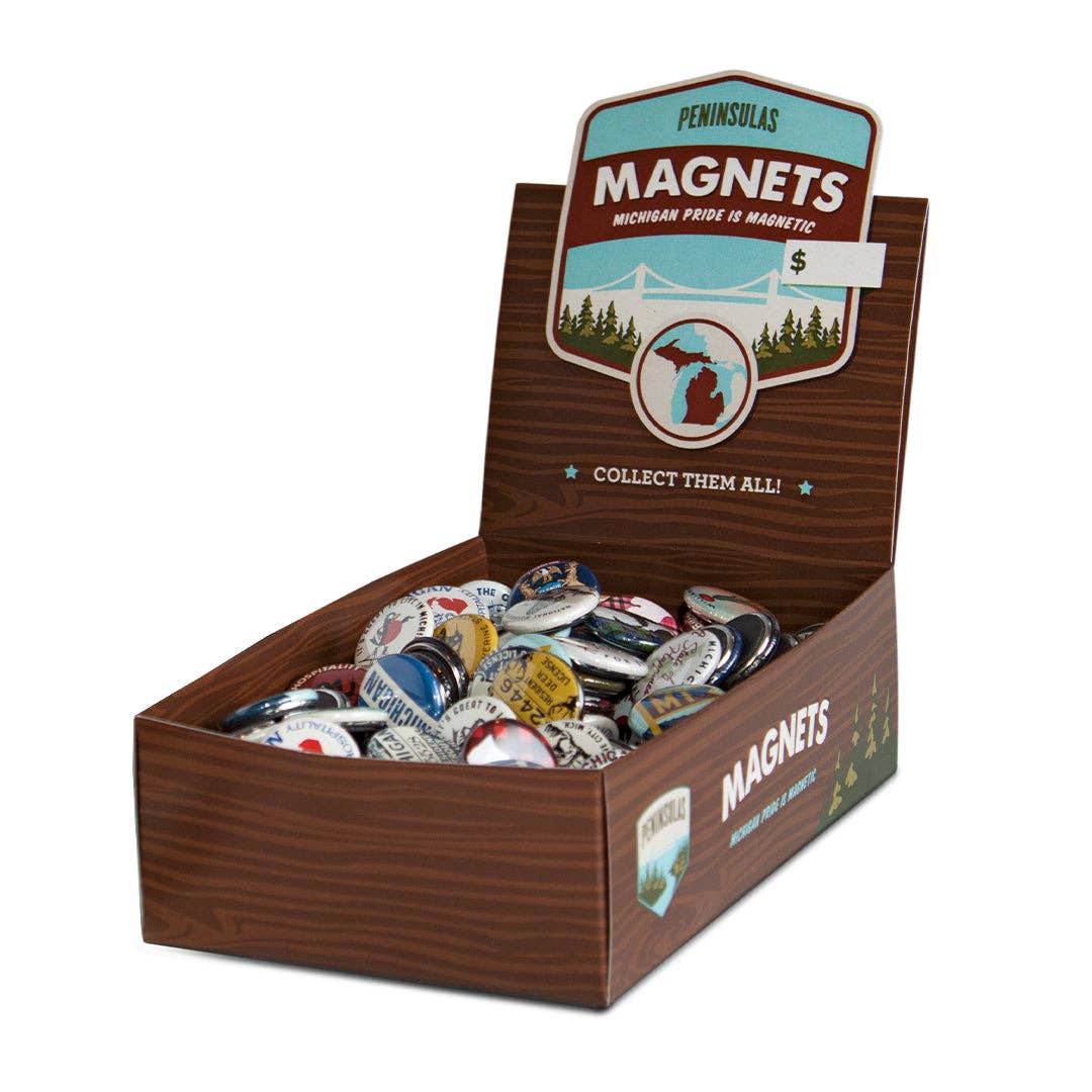 Peninsulas - Wholesale Magnet - Michigan Magnet Assortment #21