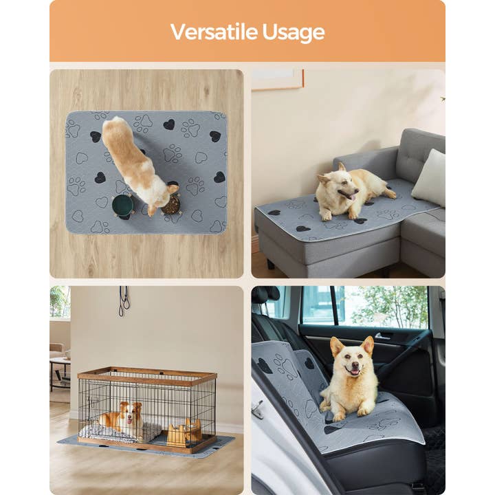 Greenwestons - Wholesale Pet Mat - Dog - 2 Pack Washable Pee Pads for Dogs, Up to 44 lb-6