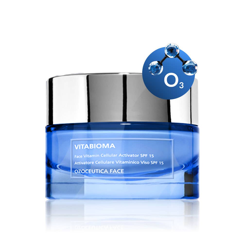 SPA INDUSTRY – Großhandel Anti-Aging-Feuchtigkeitscreme – Beauty Spa OZONIZED PREBIOTIC CREAM LSF 15 VITABIOMA, 50 ml1