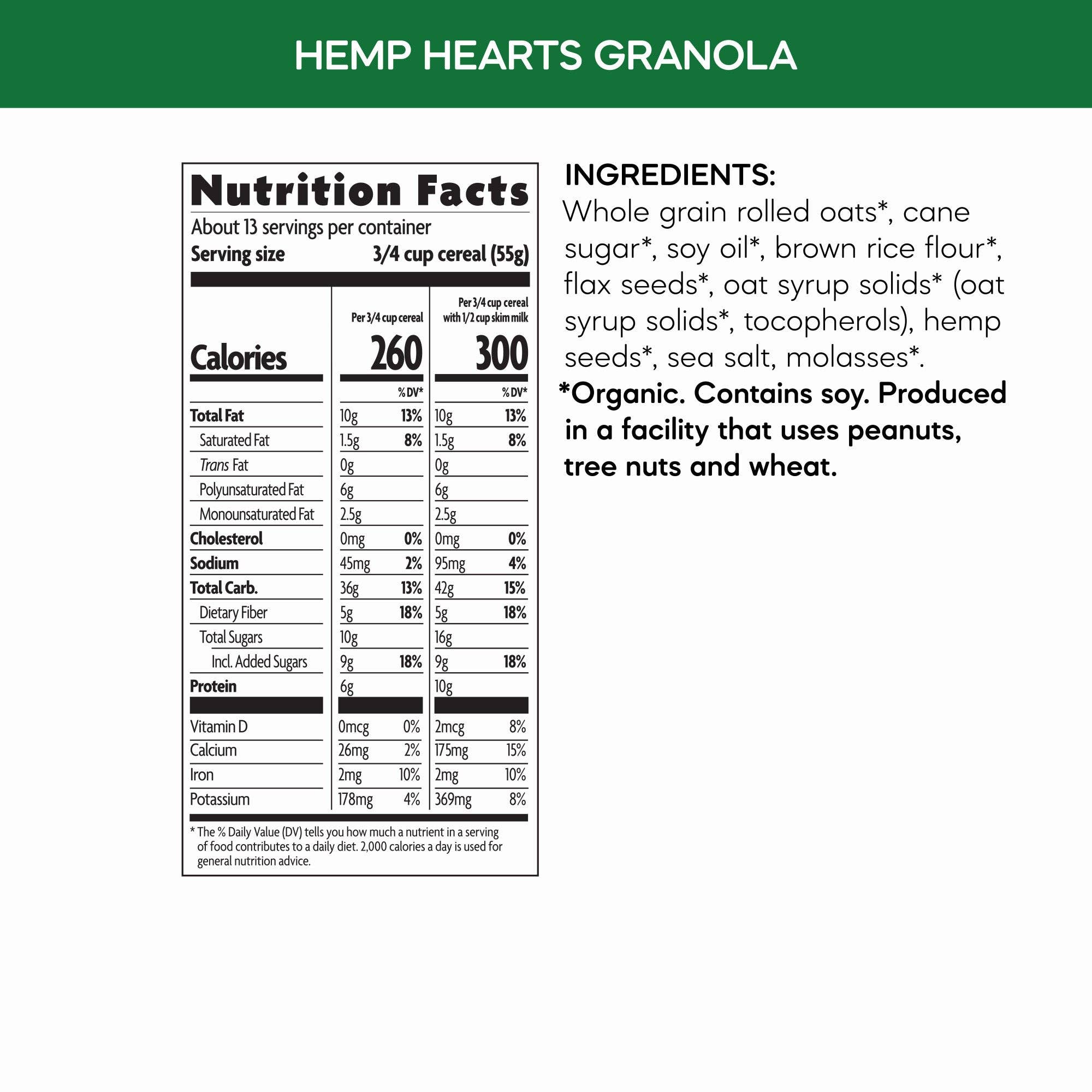 Nature's Path - Wholesale Granola - Hemp Hearts Granola 25lb Bulk Box3