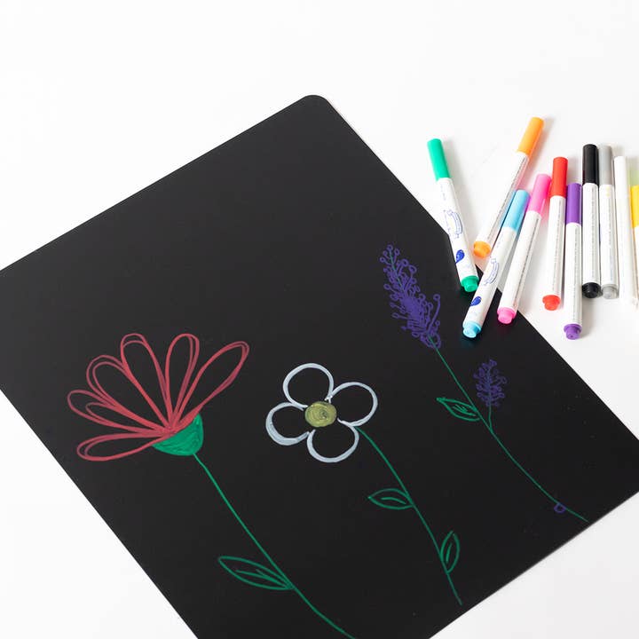 Jaq Jaq Bird - Vente Set de coloriage – enfant et bébé - Lot de 10 feuilles de papier réutilisables et effaçables3