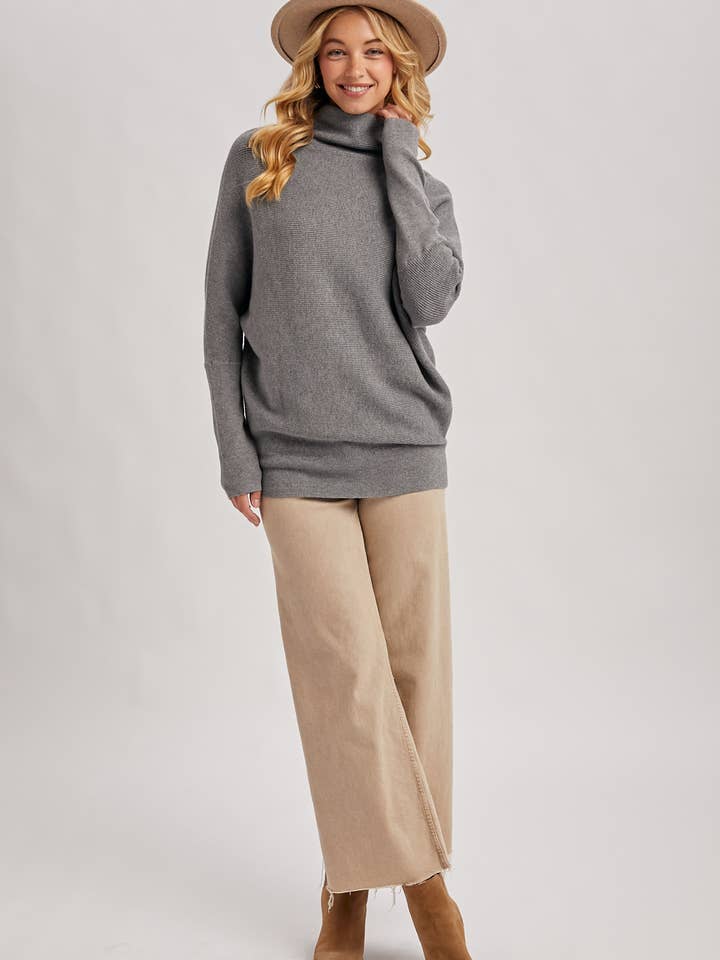 Bluivy - Wholesale Knit Sweater - Women's - SLOUCH NECK DOLMAN SLEEVED PULLOVER17