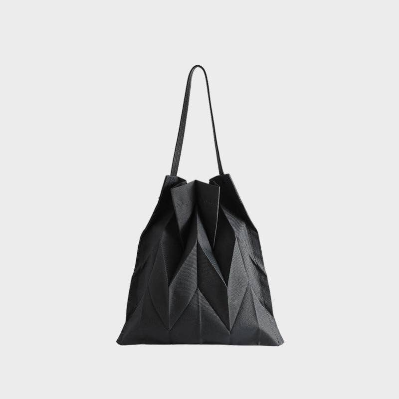 alberalkirk - Wholesale Tote Bag - Women's - Pleated Oxford Tote Dual Carry System S5P3130