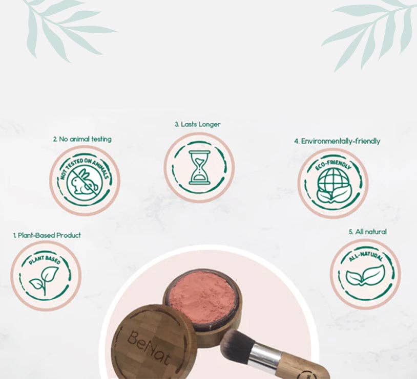 VIAI Beauty - Wholesale Blush - BENAT Blush Loose Powder4