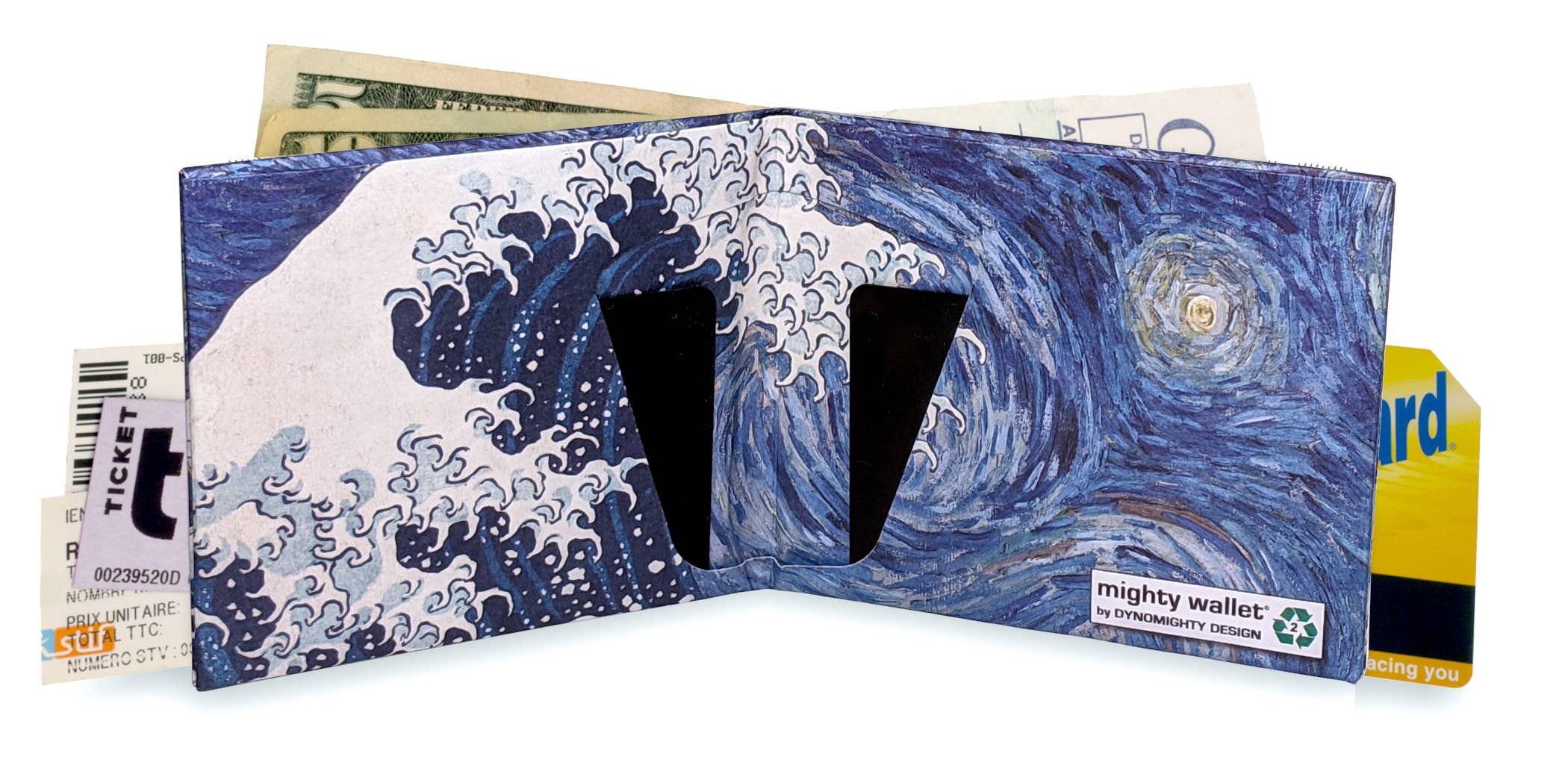 Mighty Wallet - Wholesale Wallet - Unisex - Starry Wave Mighty Wallet7