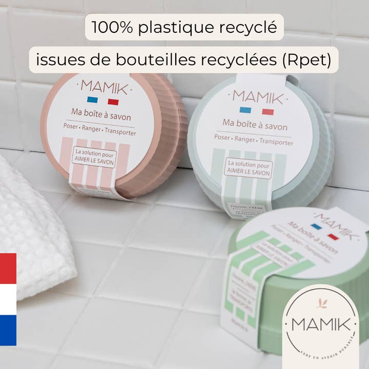 MAMIK - Wholesale Soap Pouch/Sack/Bag - round soap box1